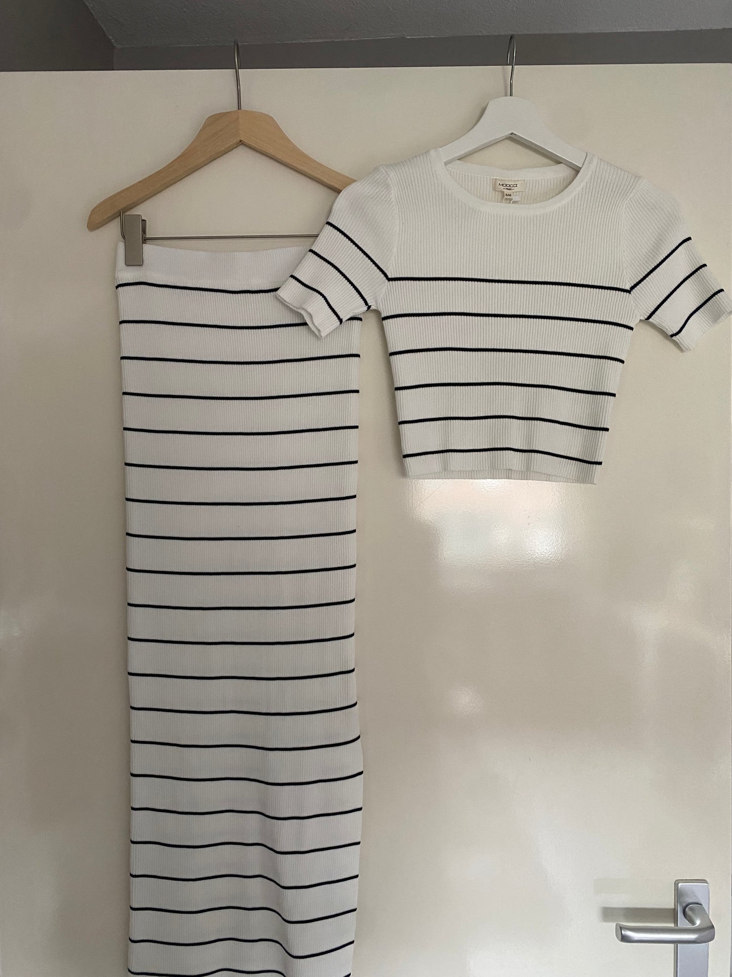 Modern stripe set | white stripe