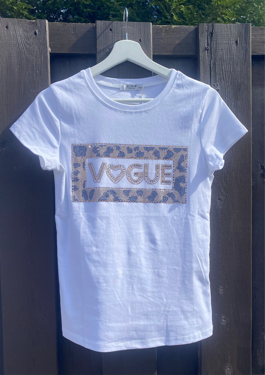 Vogue panter t-shirt