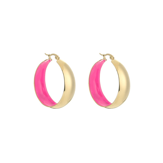 Colourfull hoops | fushia